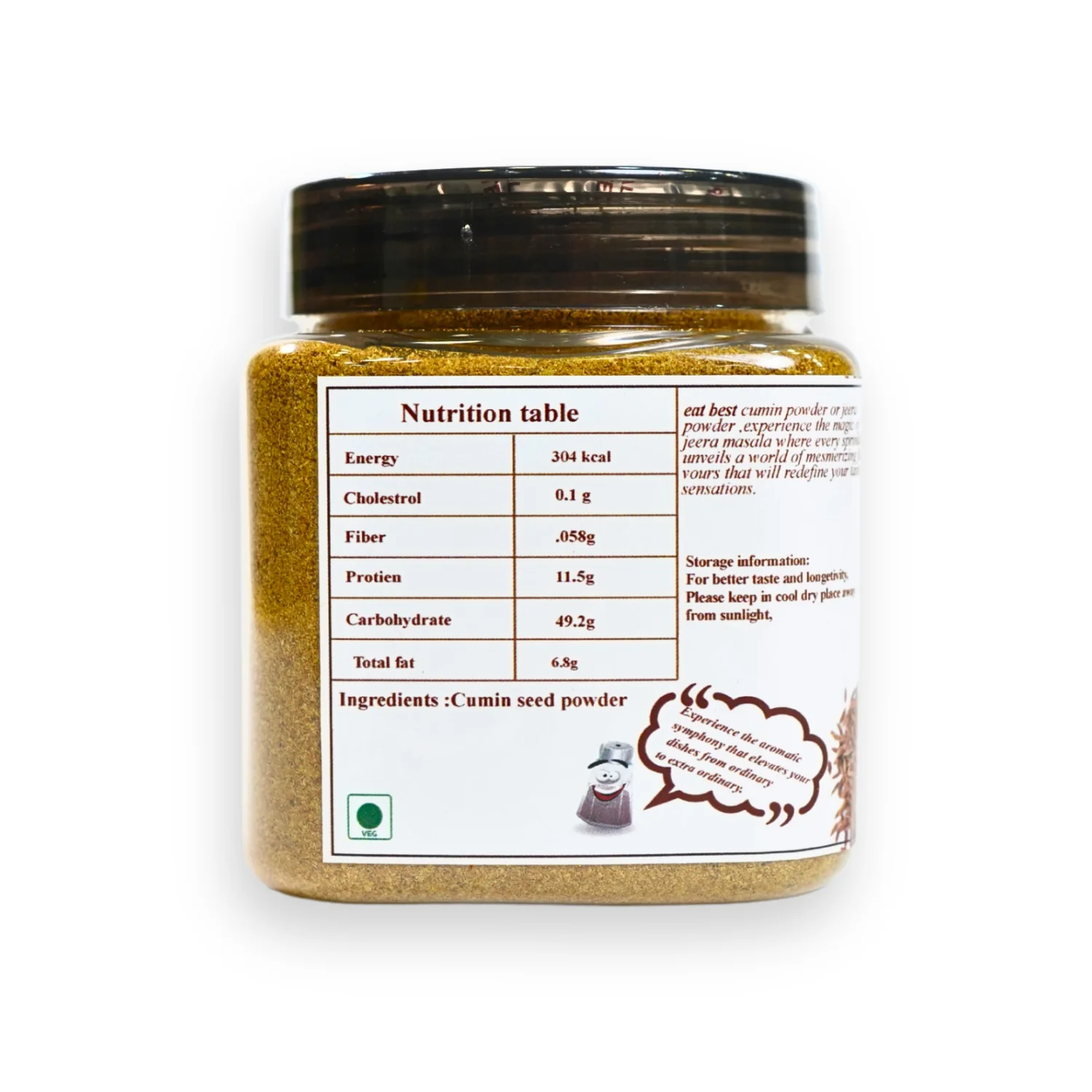 Eat Best Cumin Seed Powder 136 G - Image 2