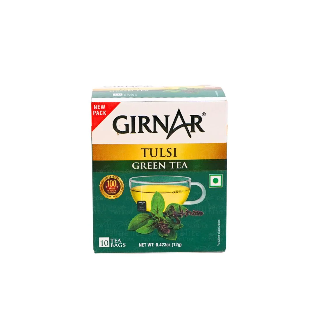 Girnar Tulsi Green Tea Bags | Herbal Immunity Boosting Tea