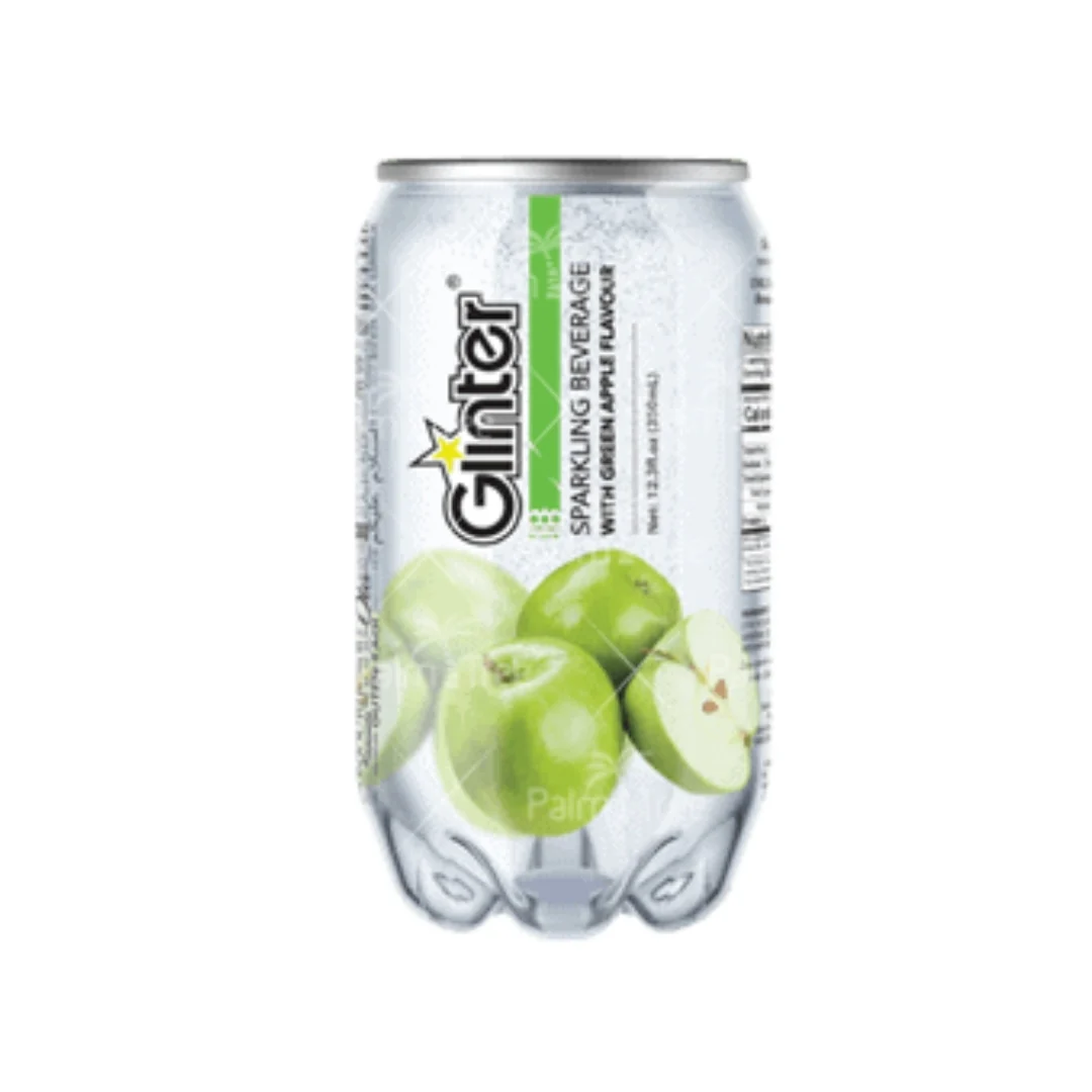 Glinter Sparkling Drinks | Kiwi, Strawberry, Peach, Green Apple & Mango - Image 7