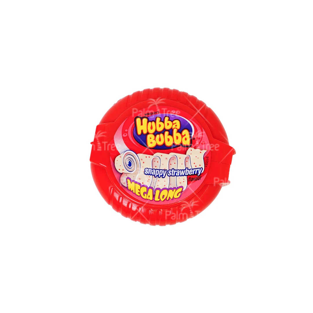 Hubba Bubba Mega Long - Strawberry 56g