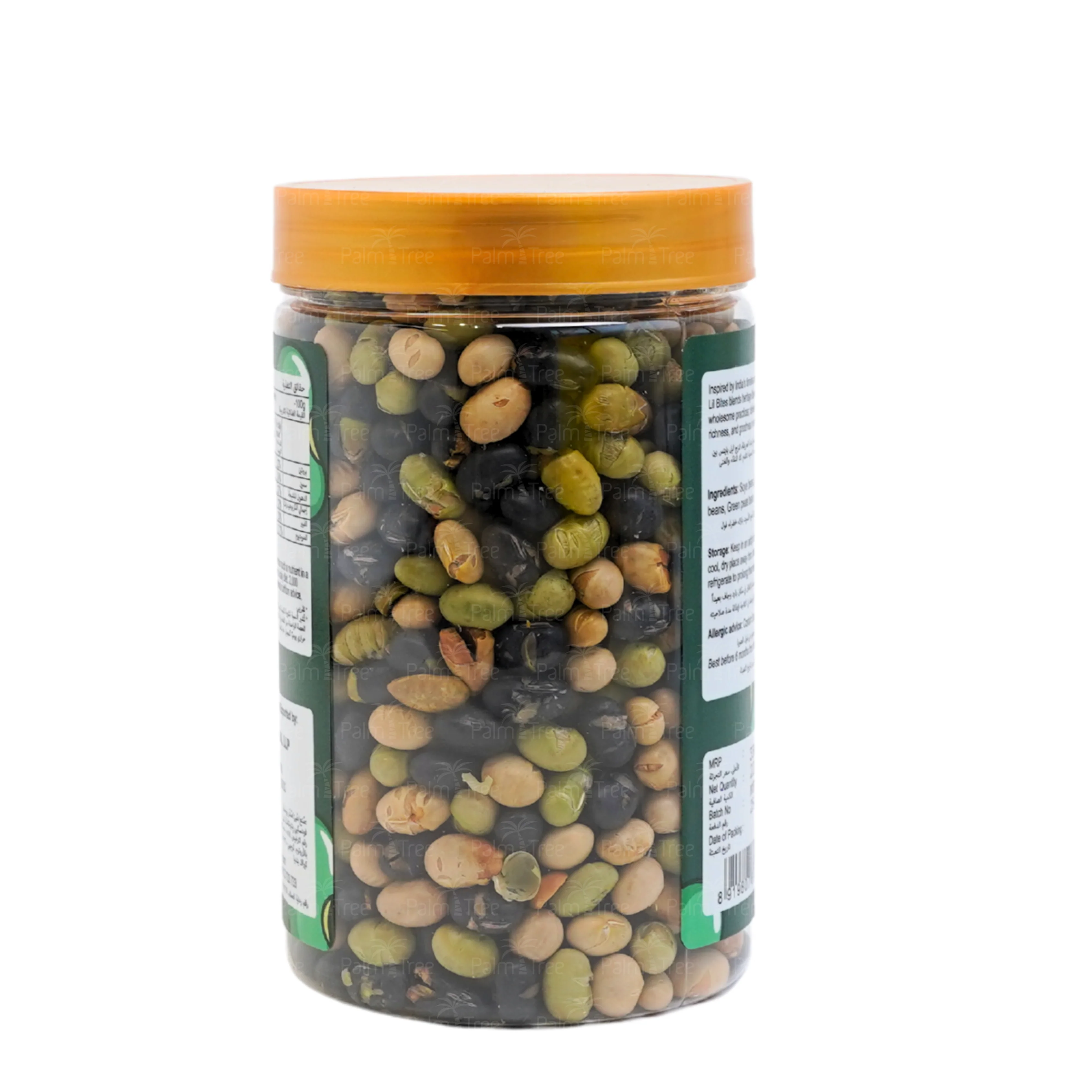 Lil Bites Mixed Beans 195g – Soya & Green Peas - Image 2