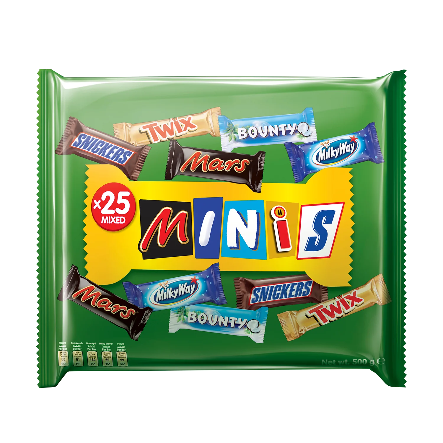 Mars Mixed Minis Assorted 500 G