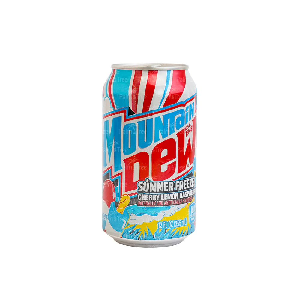 Mountain Dew Summer Freeze 355ml – Popsicle Flavor
