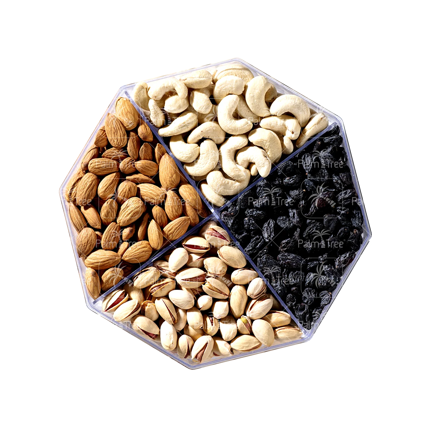 Premium Palm Tree Nuts Gift Box 670G 4PT (AC 121MN4)