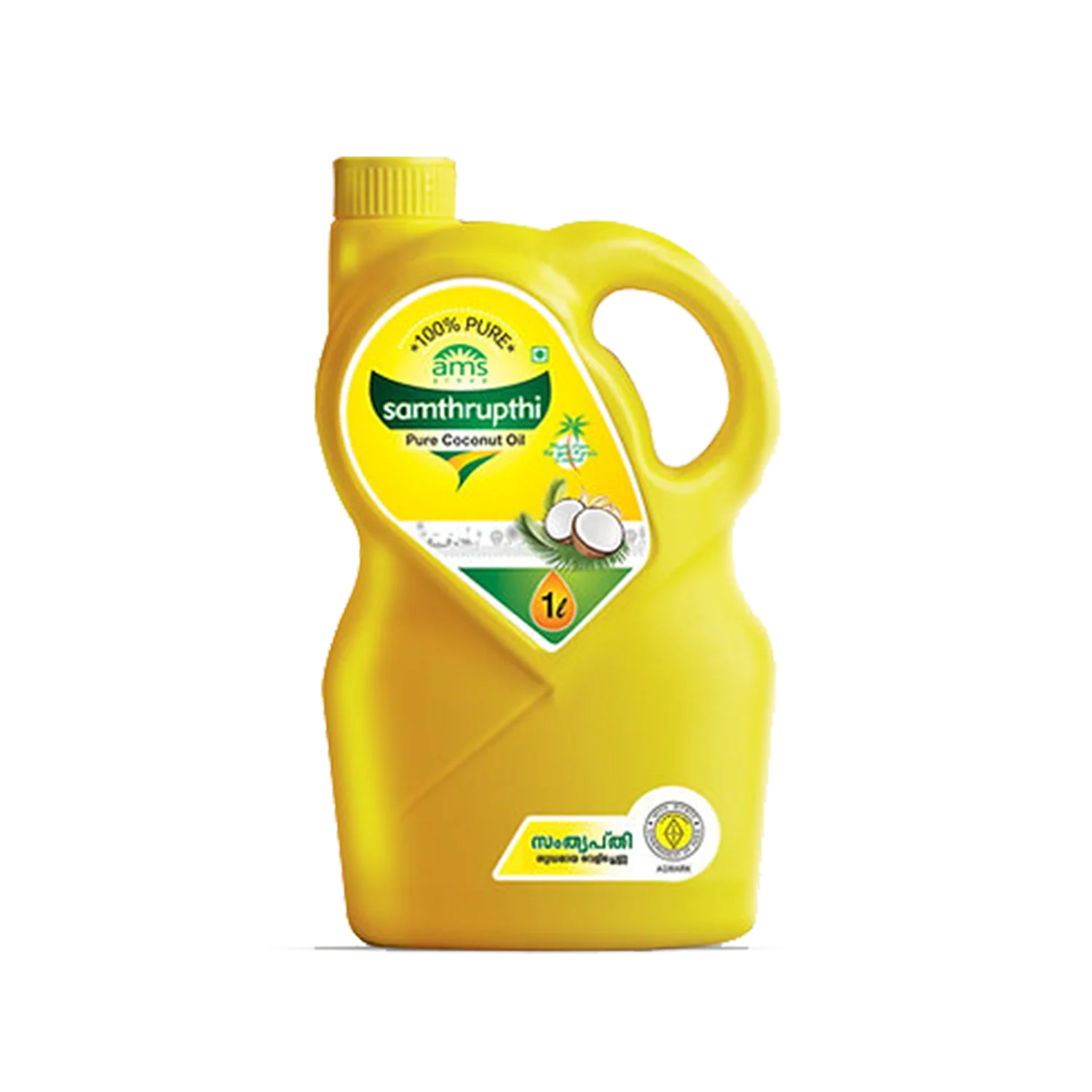 Samthrupthi Pure Coconut Oil Can 1000 ML